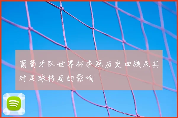 葡萄牙队世界杯夺冠历史回顾及其对足球格局的影响